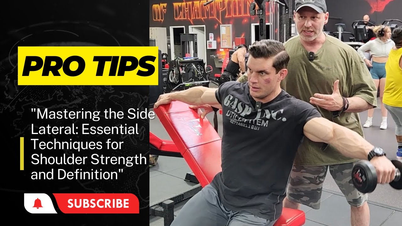 Transform Your Shoulders with Coach Eric Broser's Pro Bodybuilding Techniques