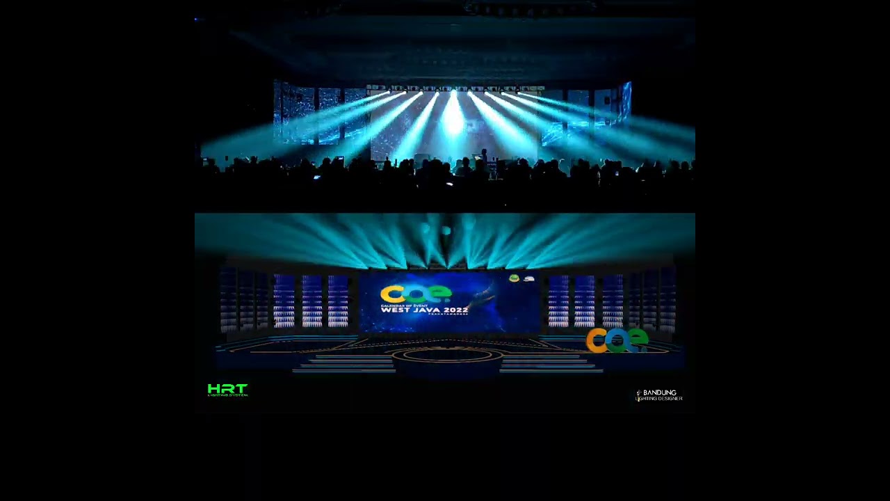 TIMECODE Lighting Show... Real vs Design