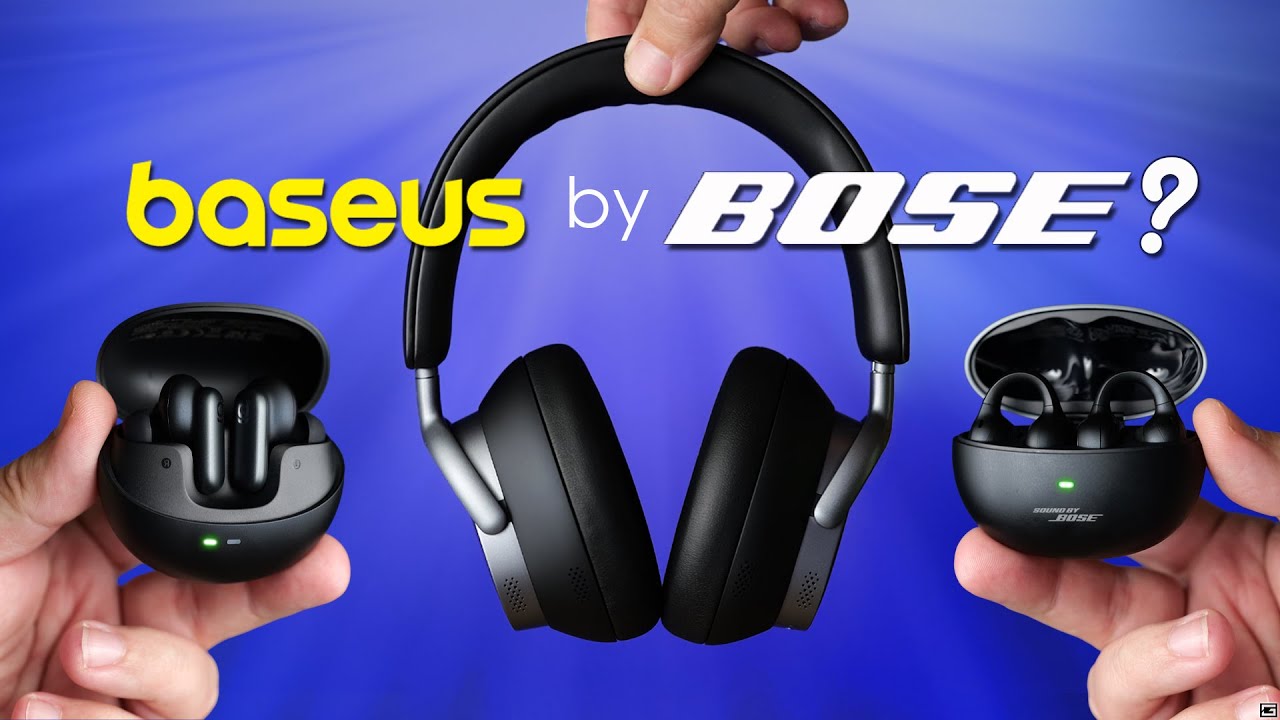 Baseus x Bose Collab On New Wireless Headphones & Earbuds!