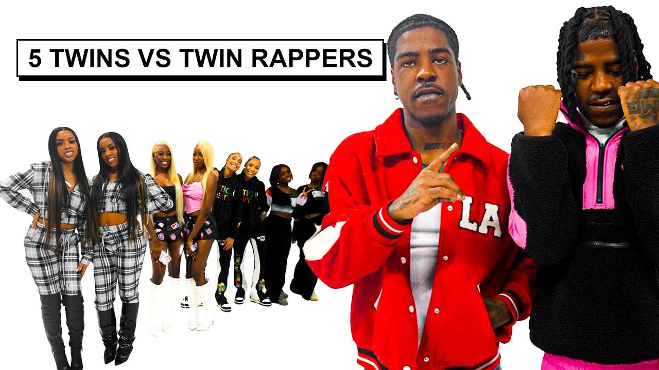 5 SETS OF TWINS VS TWIN RAPPERS: AMGTWINS| TWICE AS NICE Ep.3