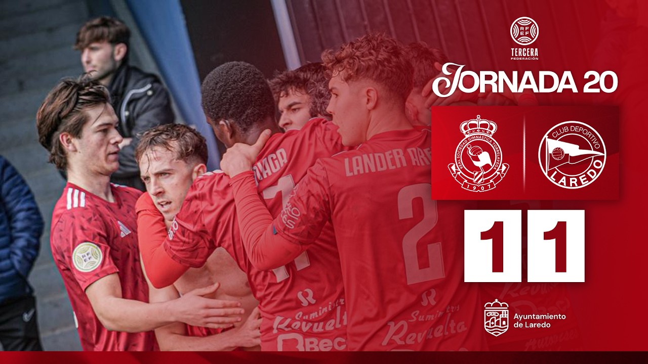 Resumen y Goles | RS Gimnástica 1 - 1 CD Laredo