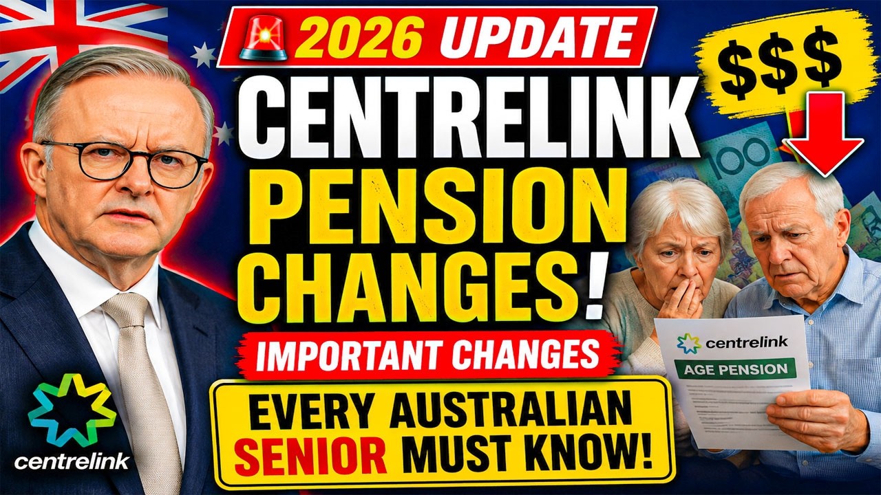 🚨 Centrelink Age Pension 2026 | Major Rule Changes Explained | Every Australian Senior Must Know