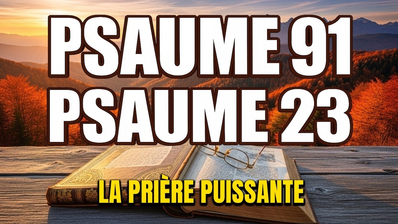PRIÈRE DU JOUR 05 MARS – PSAUME 91 et PSAUME 23–Les deux PRIÈRES LES PLUS PUISSANTES de la BIBLE