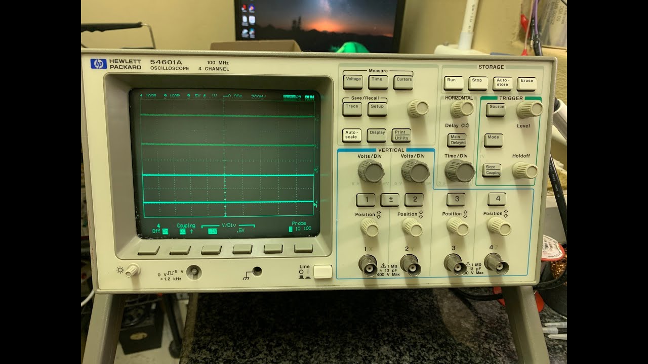 HP Oscilloscope Restoration Part 1
