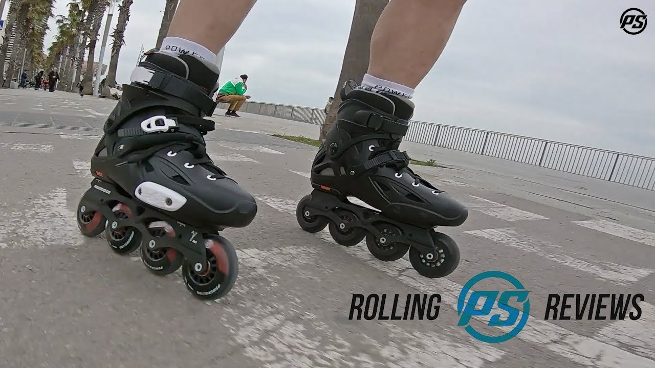 Powerslide Imperial 80 Black Crimson skates - Rolling Reviews