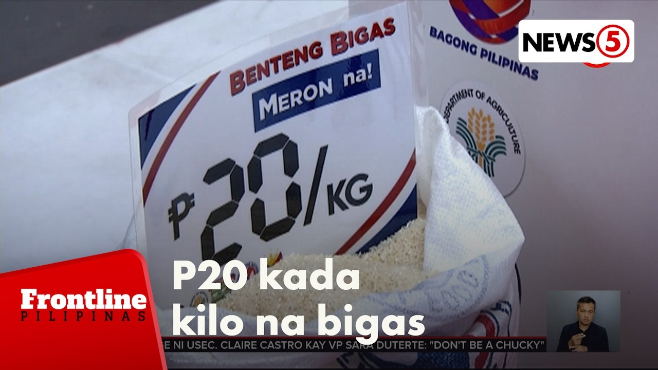 Mga pwedeng makabili ng P20/kilo bigas, nadagdagan pa | Frontline Pilipinas