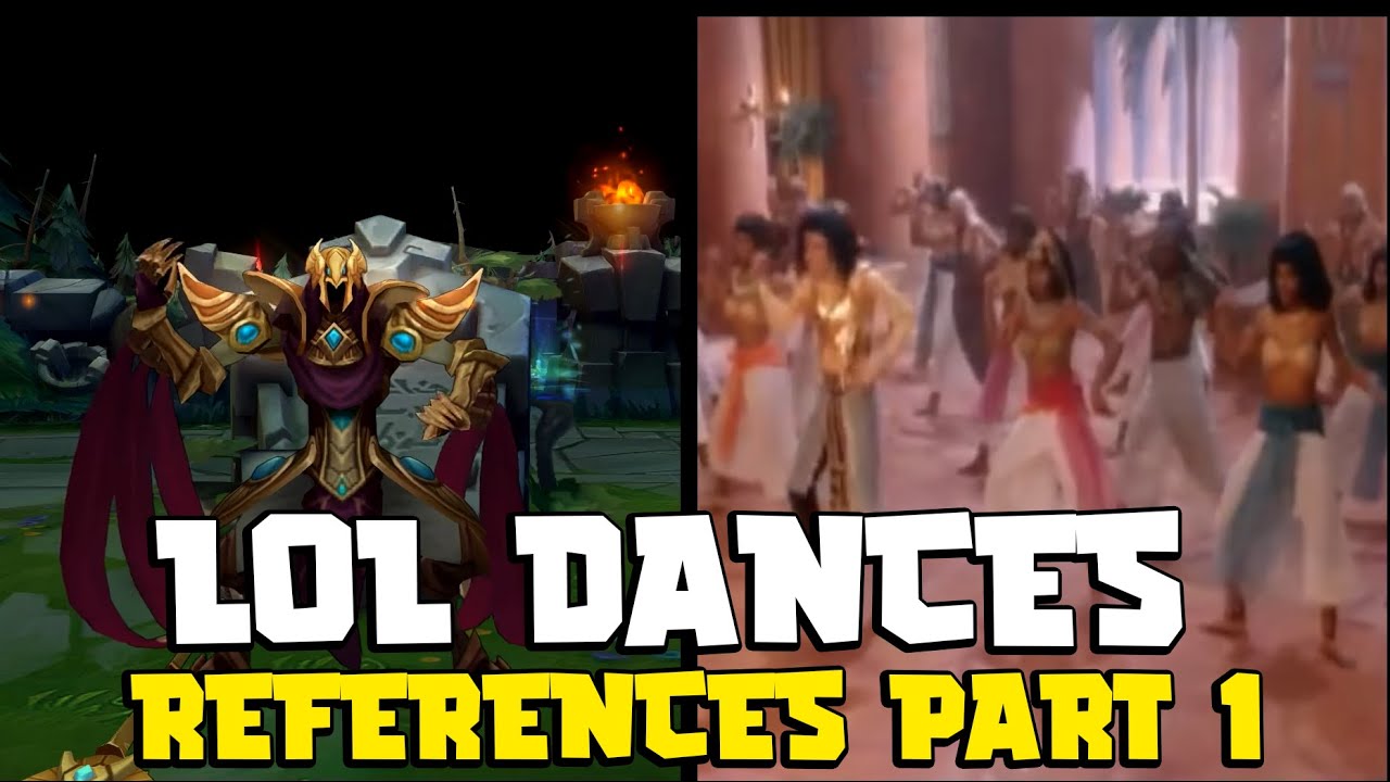 League Of Legends Champions dance References