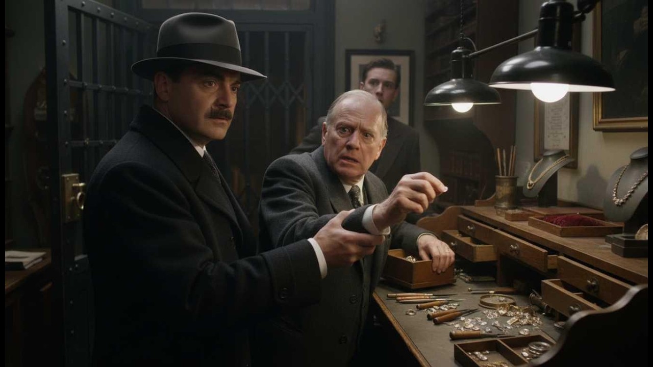 The Locked Workshop Mystery in Hatton Garden | A Hercule Poirot Story