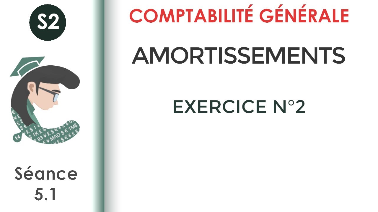 Les amortissements; exercice corrigé N°2 #La_Comptabilité_générale_2
