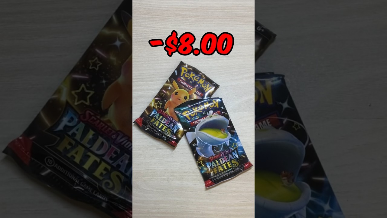 Paldean Fates Booster Packs Opening 