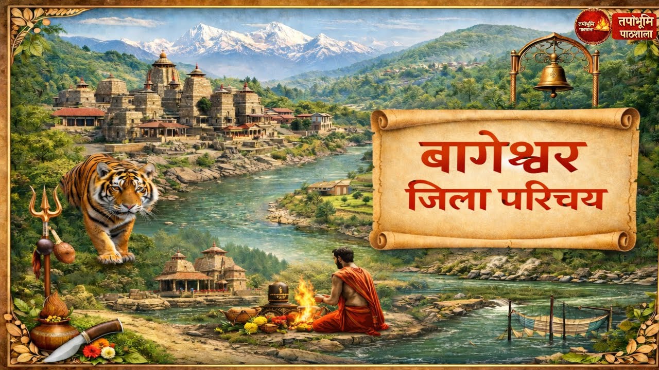 बागेश्वर जिला परिचय | इतिहास, भूगोल, संस्कृति | Uttarakhand District Series