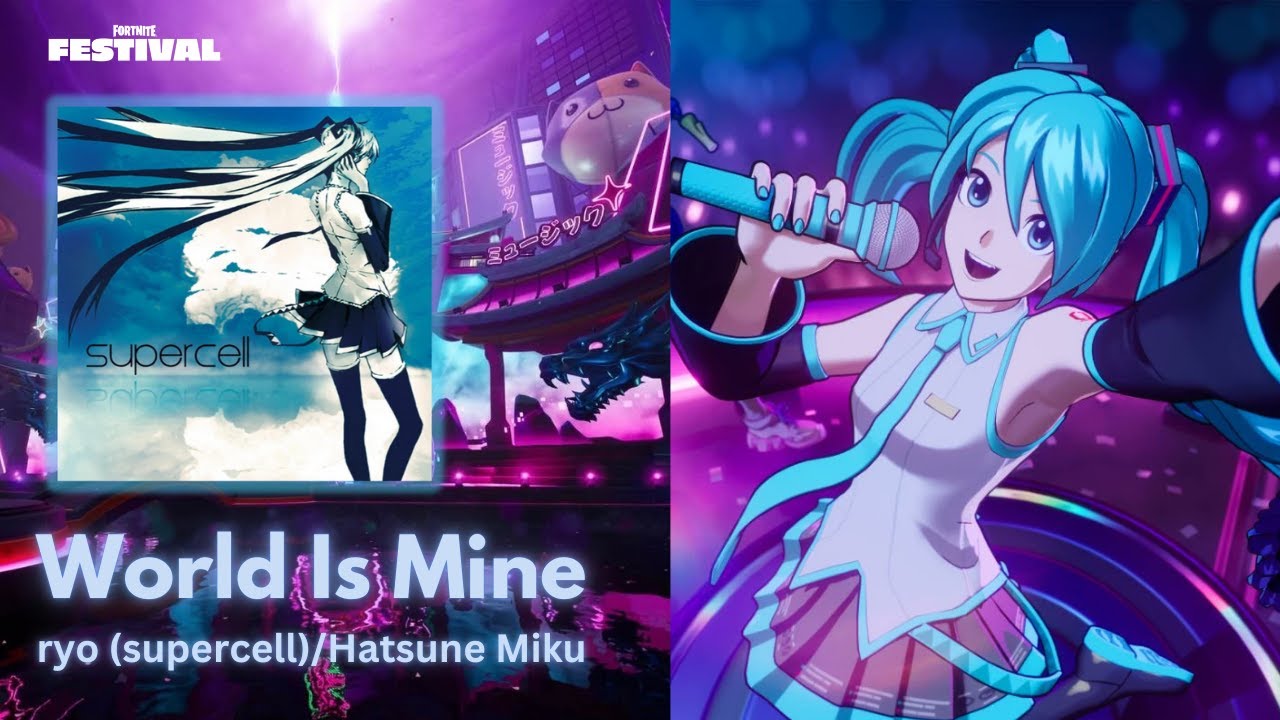 World Is Mine - Miku Fortnite Festival (Expert Lead + Vocal, Flawless)