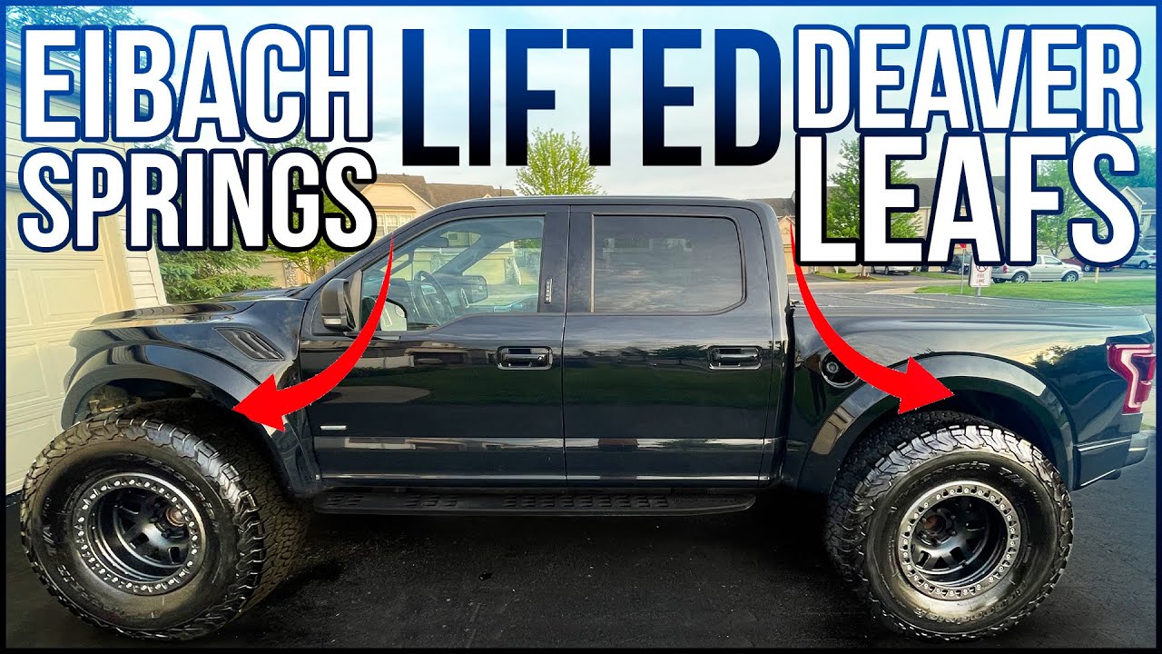Установка пружин EIBACH и рессор DEAVER | Замена на RAPTOR