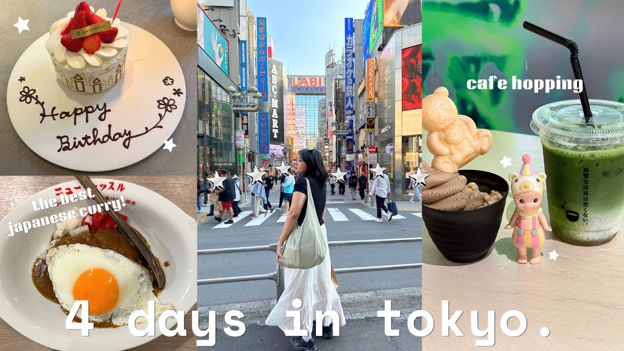 ЯПОНСКИЙ ВЛОГ ⭒ ТОКИО | Сонни Энджел охотится, посещает святилища, хорошая еда и шопинг 🍵