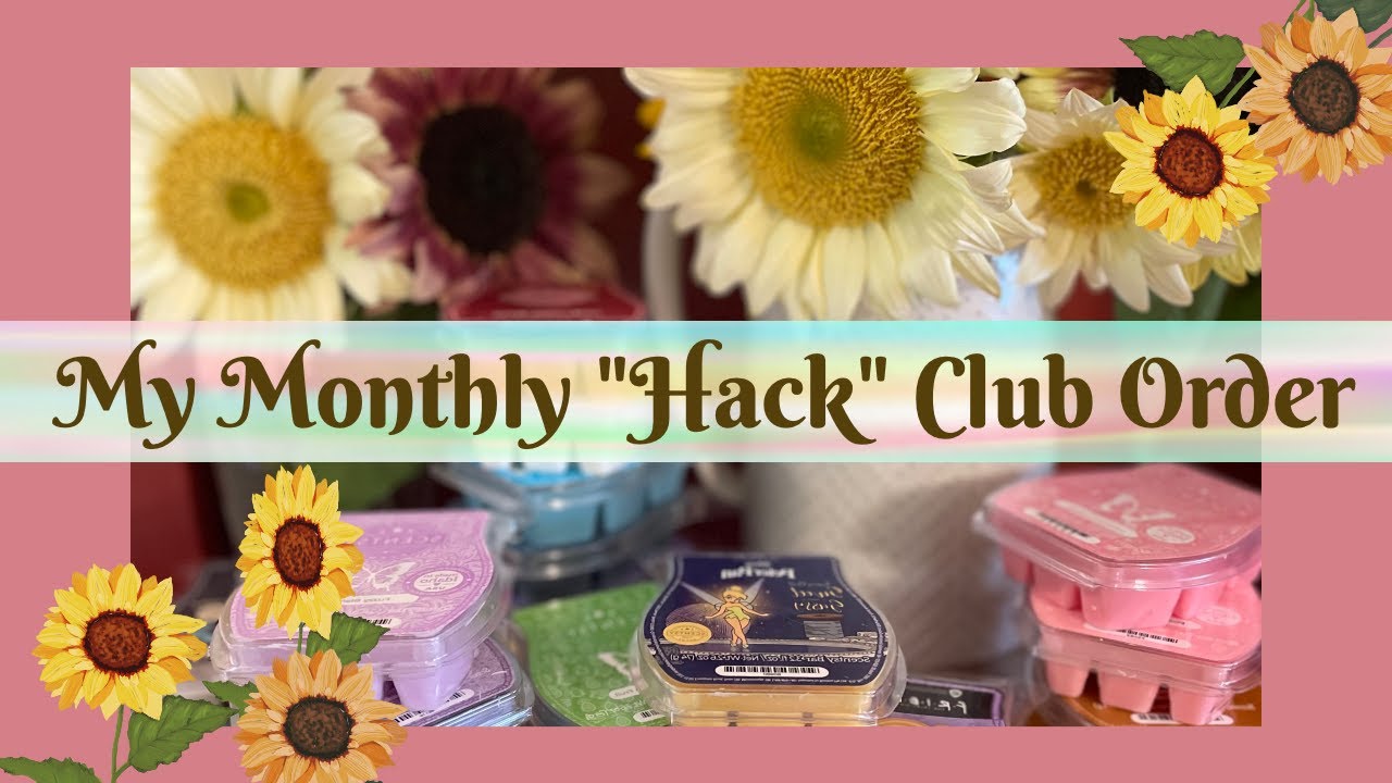 My Aug.Scentsy Club Haul🌻