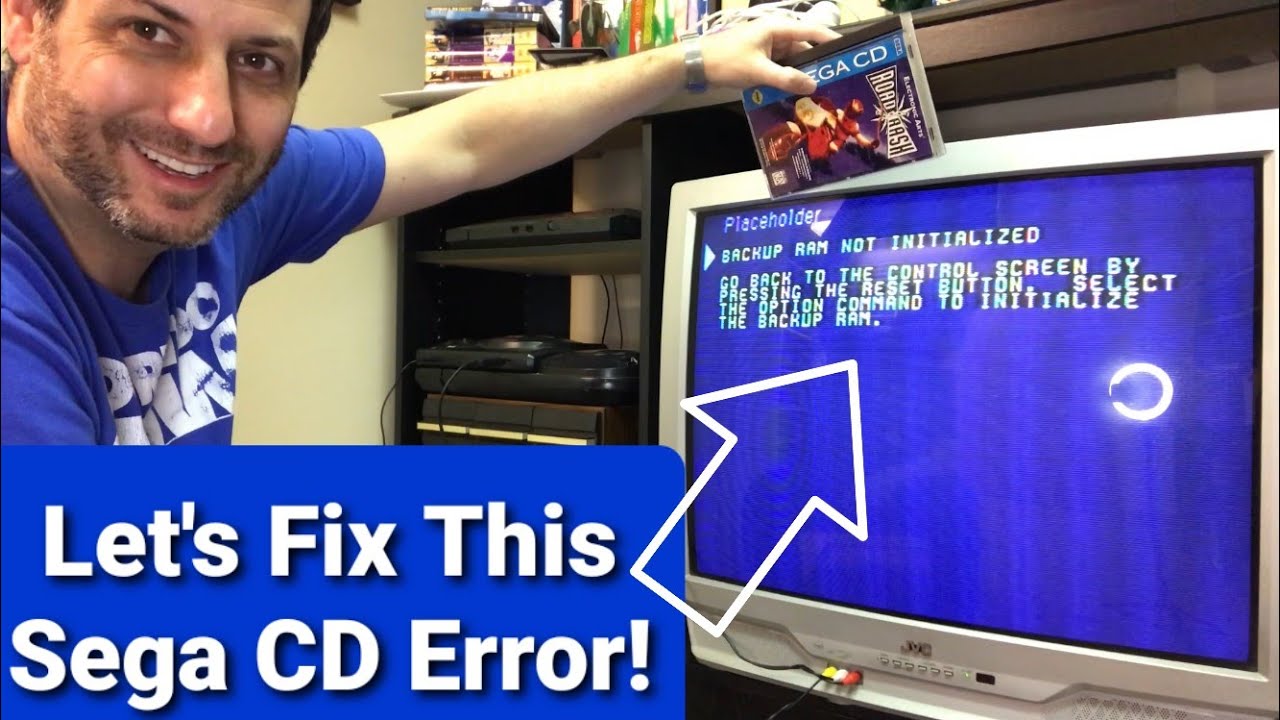 Sega CD RAM Error Fix