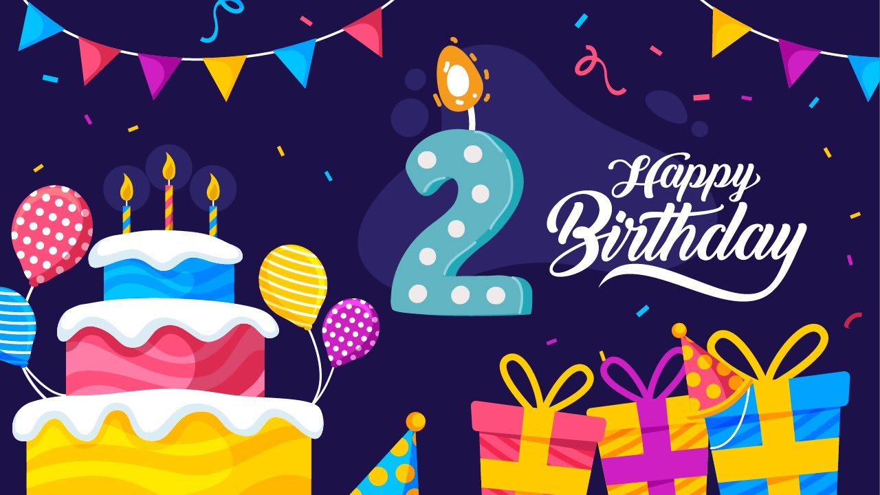 2nd Birthday Song │ Happy Birthday To You