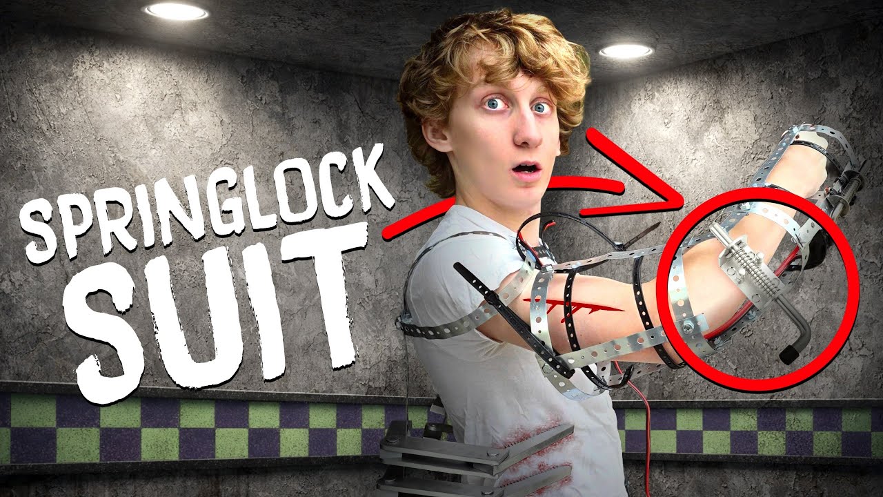 Can You Survive FNAF Springlock Suit IRL