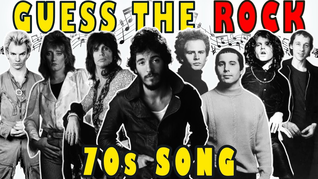 Guess the Song 70s Rock Songs 🎶 Rock Songs Music Quiz