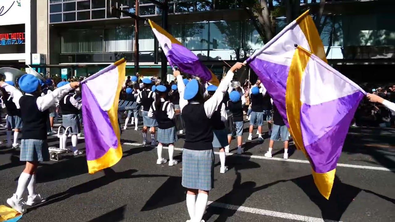 前橋まつり・小学生鼓笛吹奏楽部  前橋市立桃川小学校