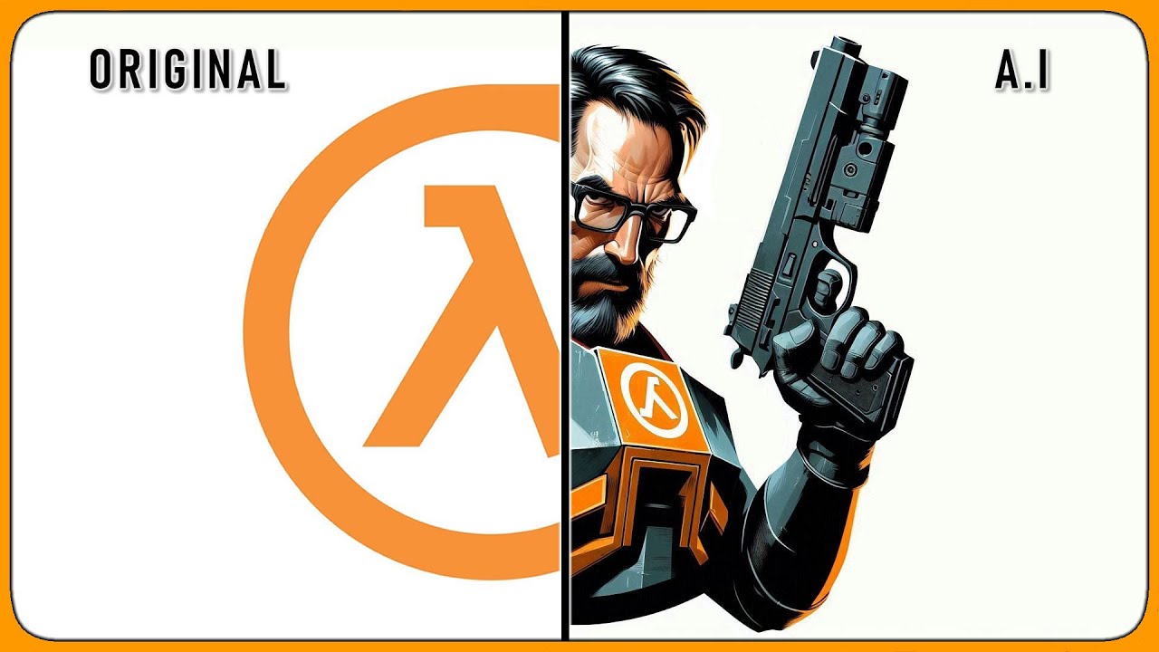 Half Life - Closing Credits Theme but it's continued by AI