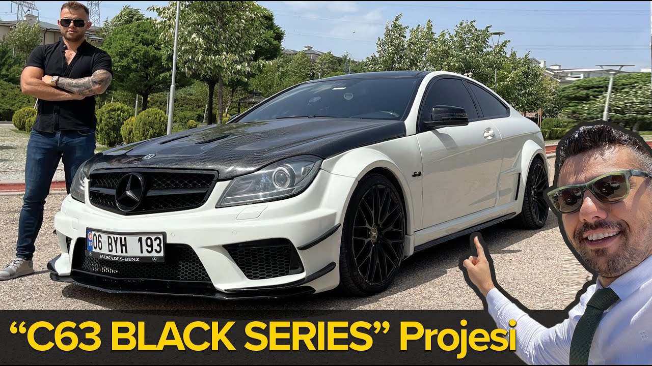 MERCEDES C63 BLACK SERIES PROJESİ - STANDART MERCEDES C SERİSİ CANAVARA DÖNER Mİ?