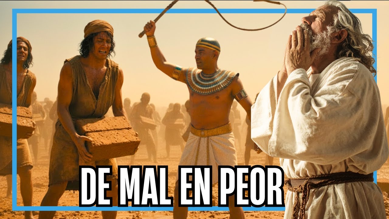 Éxodo 5 👉 Explicación | ¿Por qué TODO EMPEORA cuando crees en la PALABRA de Dios?