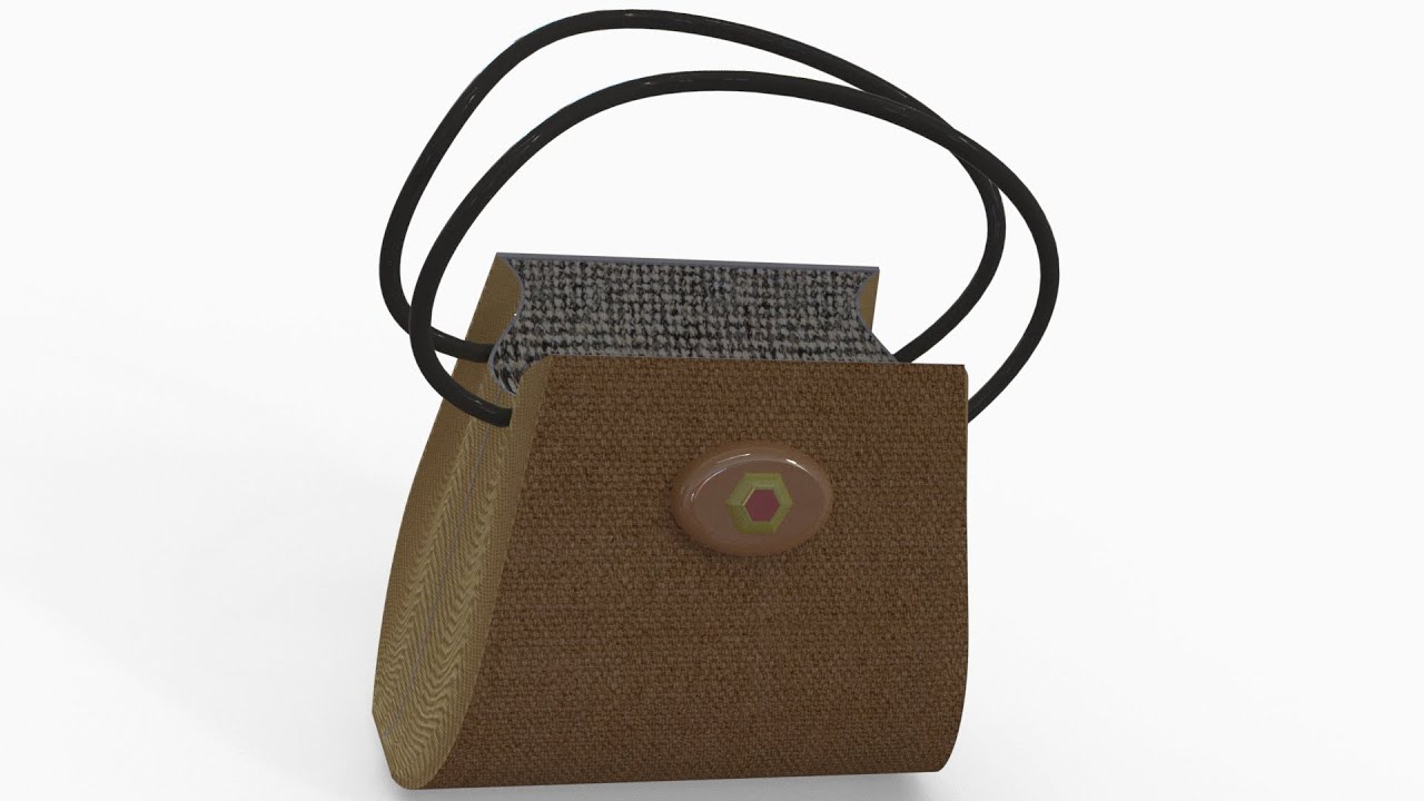 「DESIGN 175」 How to design Louis Vuitton Handbags by Solidworks