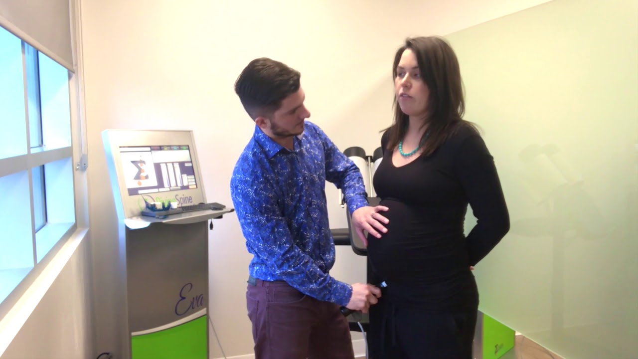 Calgary chiropractor highlights gentle pubic bone adjustment for pregnant women