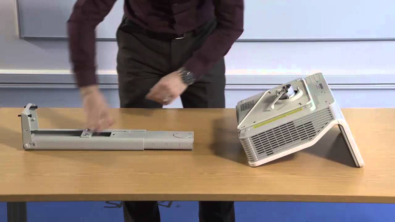 SMART LightRaise 60wi and 60wi2 interactive projector installation videos - Fitting the Projector