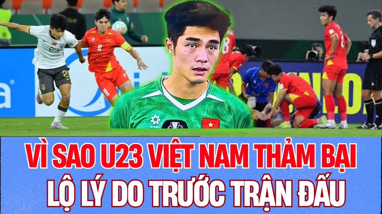 Vì Sao U23 Việt Nam Thua Đậm 0-3 Trước Trung Quốc Tại Bán Kết U23 Châu Á 2026?