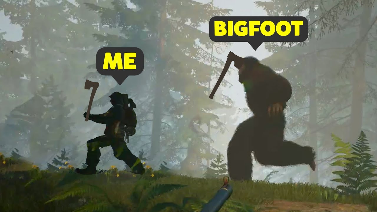 i found bigfoot again