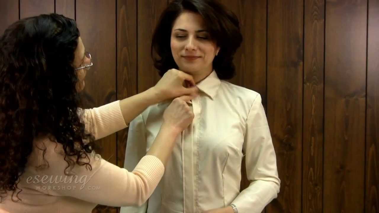 Shirt Sewing - Test Fitting on the Muslin (FREE SAMPLE)