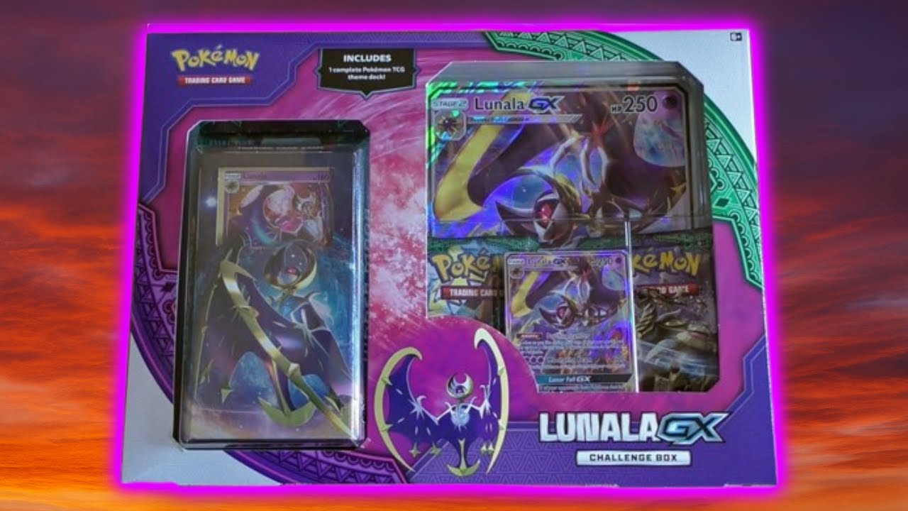 Pokemon Lunala GX Challenge Box Opening!