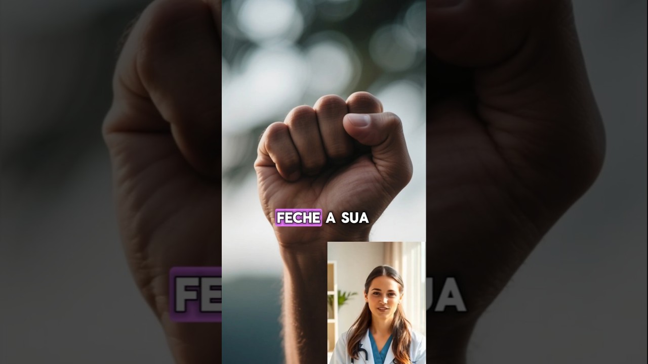 Aperte a sua mão AGORA! Se estiver fraca, cuidado 🤝⚠️