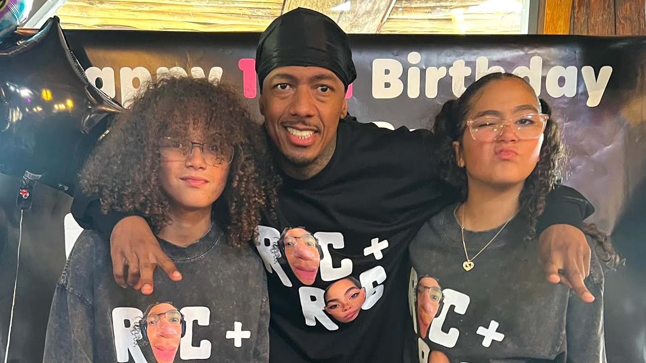 Nick Cannon Goes ALL OUT for Roc and Roe's 13th Birthday