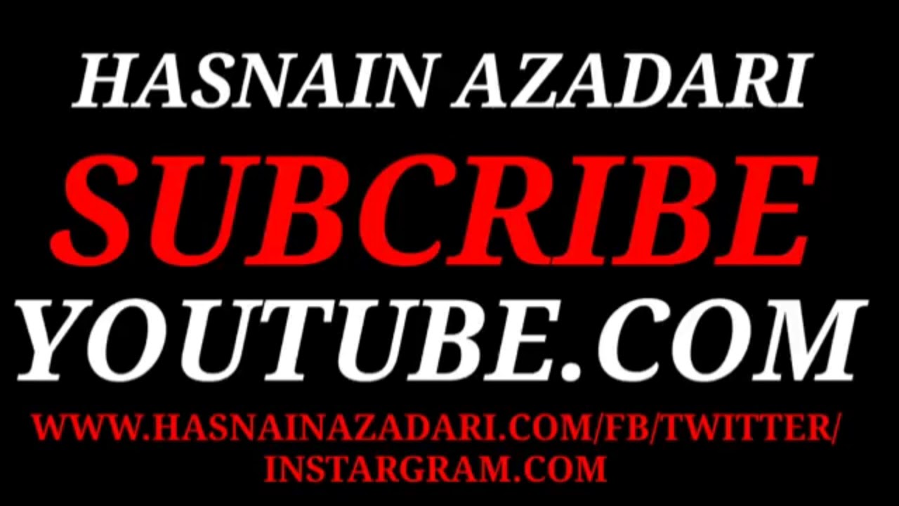 Mir Luthfe Ali(AlHajj Wo Zawwar) Marsia Imam Hussain Ashur Khan e Hasnain