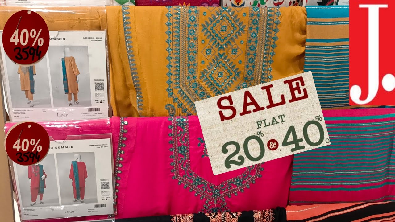 J. Junaid Jamshed Iqbal Day Sale 50% Off 🔥|| J. summer & Winter sale 2025 ❣️