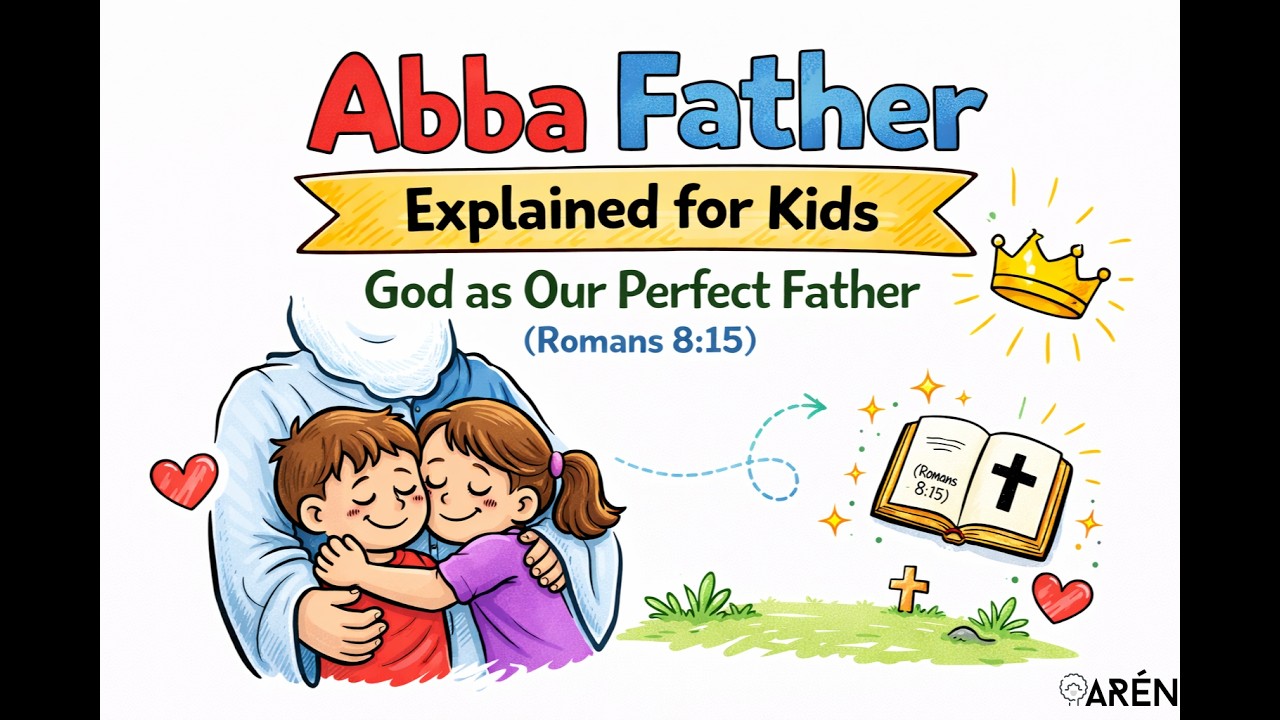 Abba Father Explained for Kids | God as Our Perfect Father (Romans 8:15)