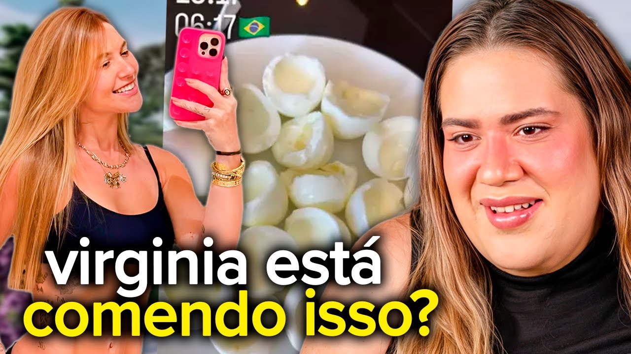 VIRGINIA CAUSA POLÊMICA POR CAUSA DE UM OVO!