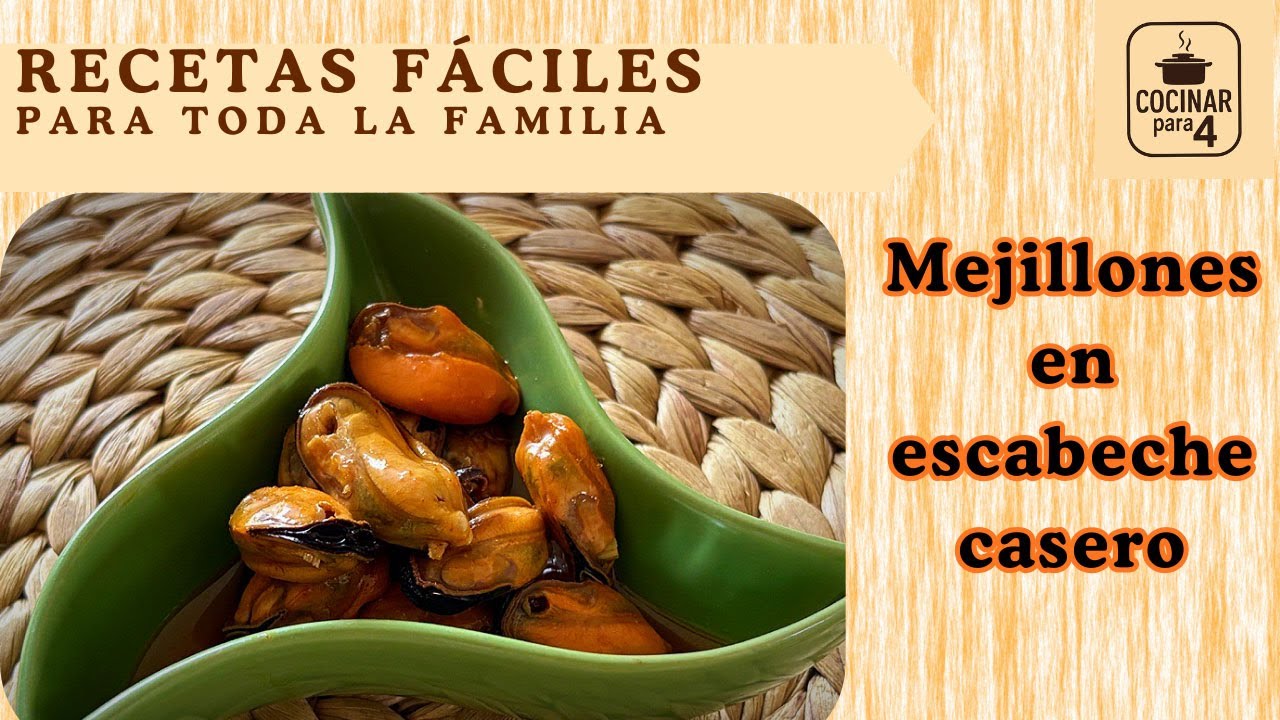 La receta definitiva de los Mejillones en escabeche casero