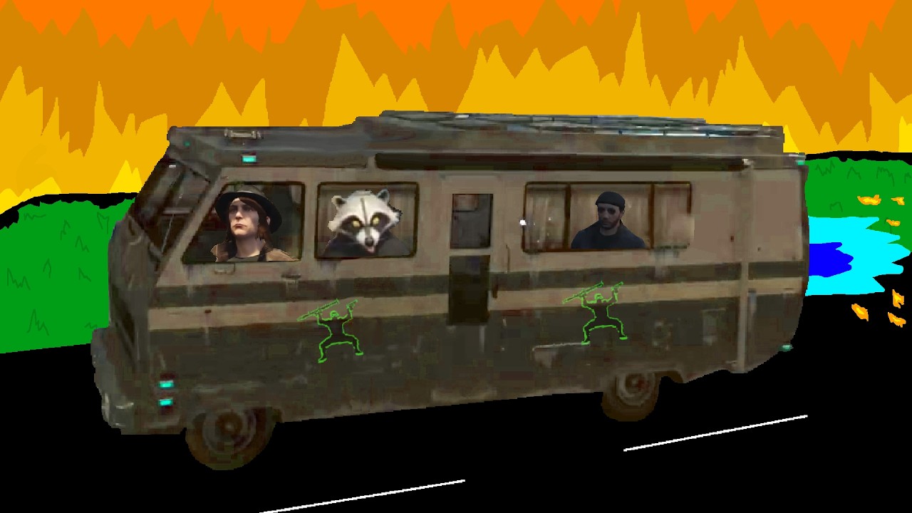 GTA mit Firmenwagen oder so.