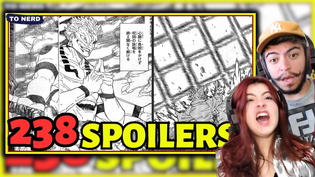 REACT RYOMEN SUKUNA MOSTRA SEU PODER INCOMPARAVEL! JUJUTSU KAISEN 238 SPOILERS