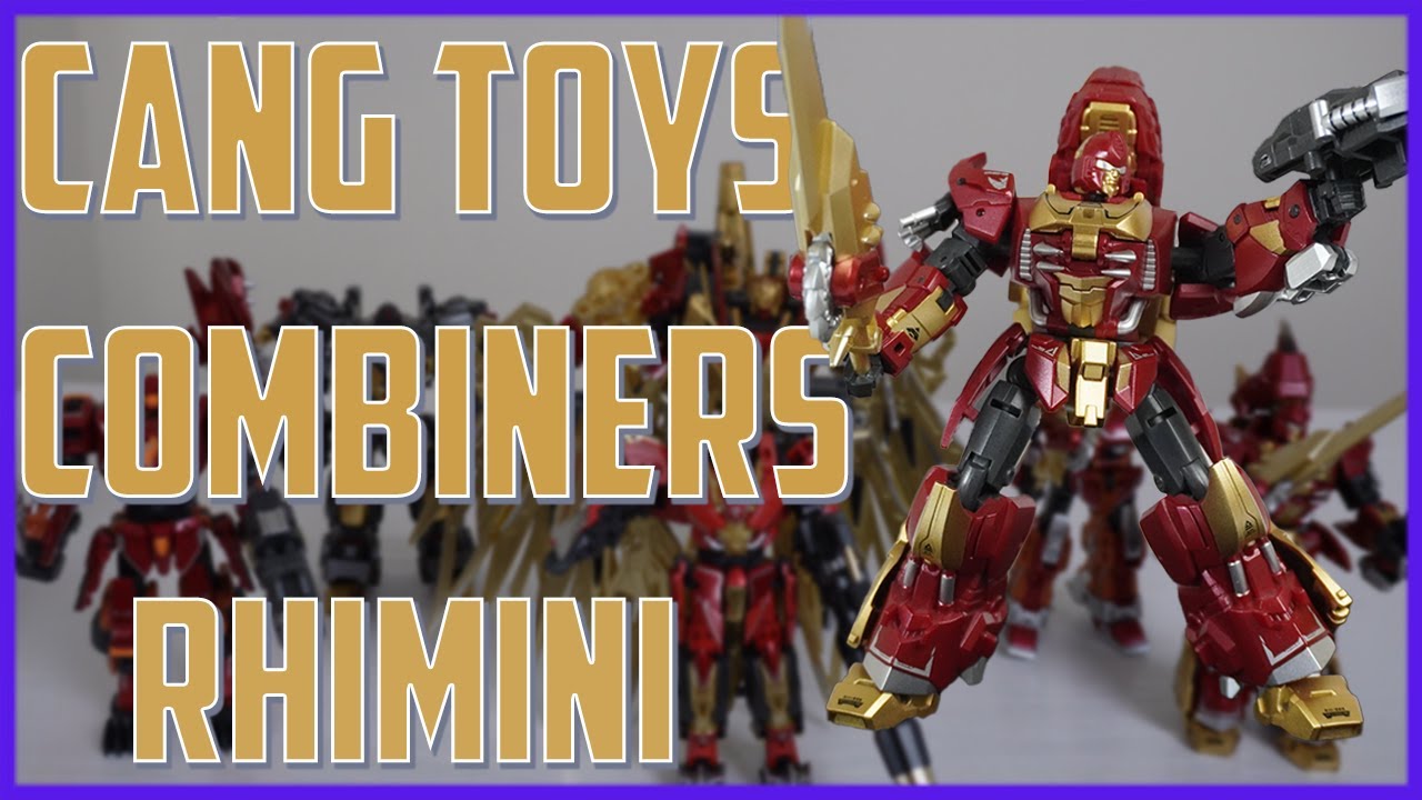 Cang Toys CY Mini Chiyou aka Predaking Combiners – Part 4 Rhimini aka Headstrong