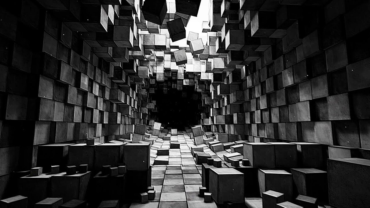 I'm Being Hunted By Squares in This Surreal Horror Game - Scared by Squares