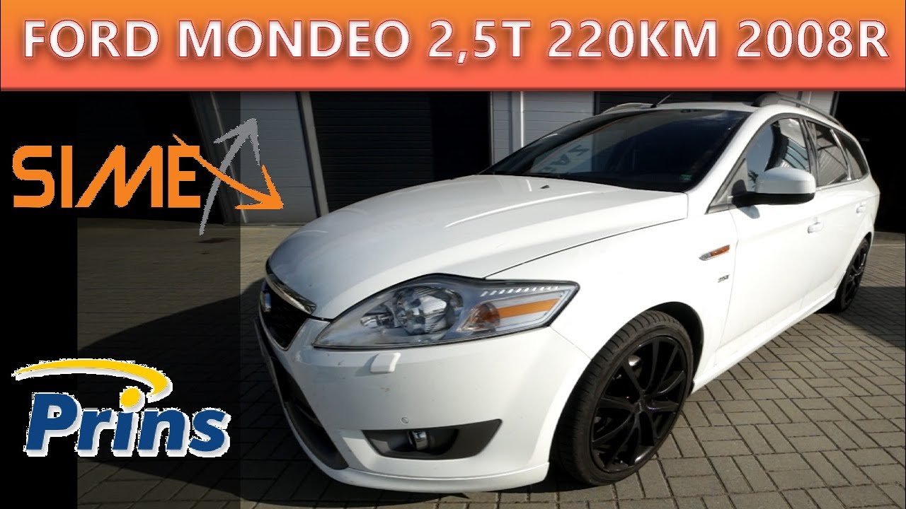 FORD MONDEO 2,5T 220KM 2008R  Montaż instalacji gazowej w SIMEX, Instalacja LPG PRINS VSI 2.0