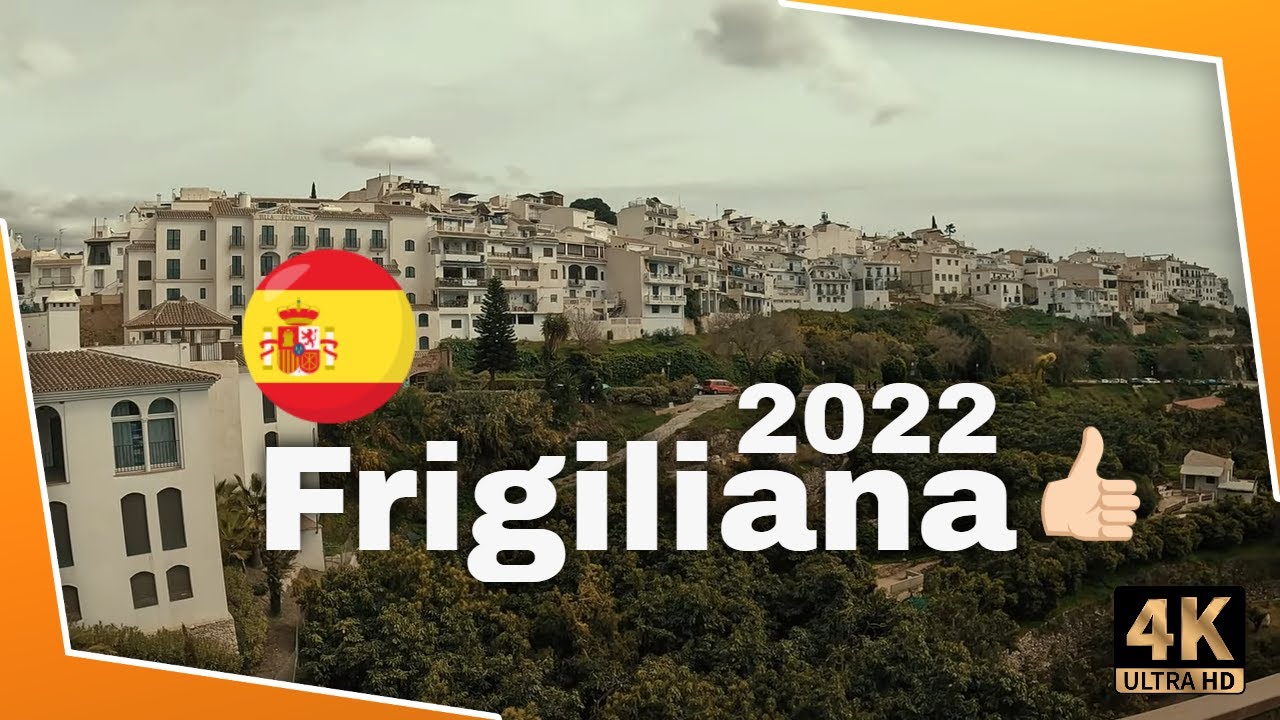Caminando por Frigiliana 2022 (calima) | Pueblos de la Axarquía | ASMR WALKING 4K