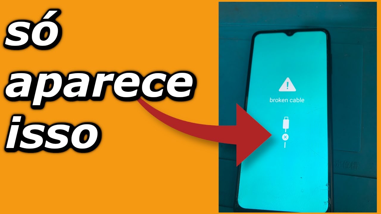 Como resolver o problema de 'Broken Cable' no Samsung A04S | Celular n&atilde;o carrega!