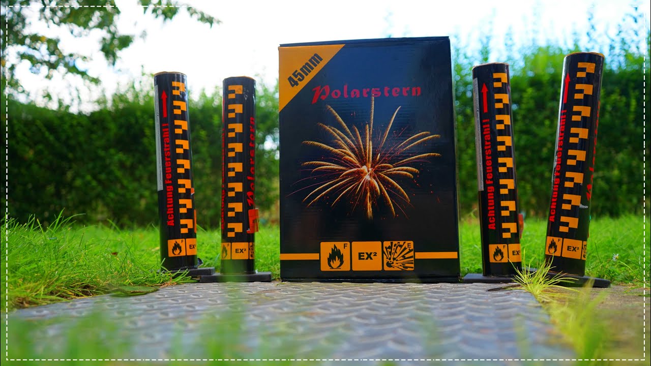 ☆ Polarstern ☆ 45 mm Bombenrohre | F3 | richtig fett