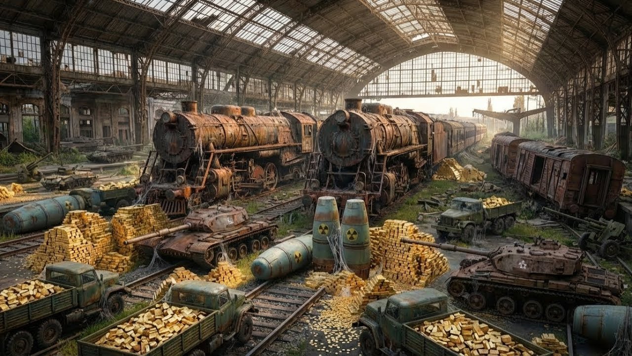 FOUND! Hidden Treasure Beneath an Abandoned Nazi Train Station